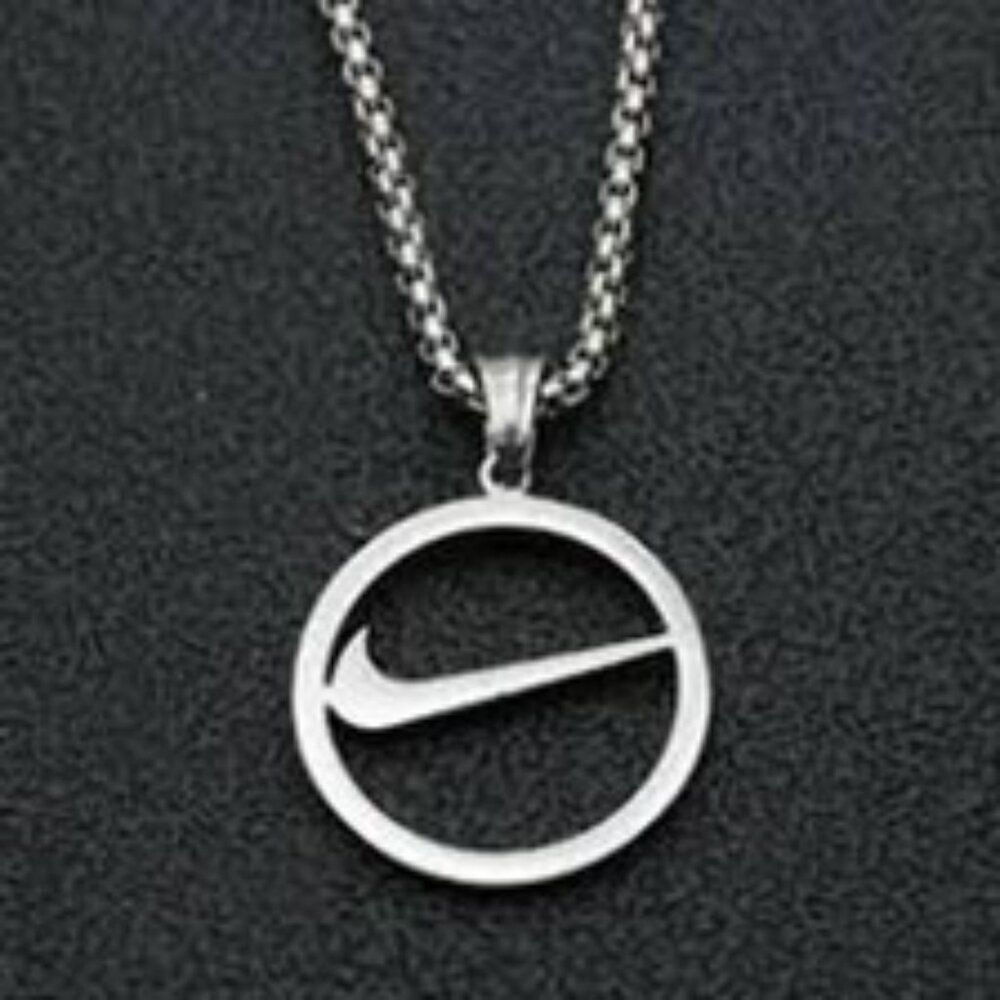 NIKE Silver Necklace